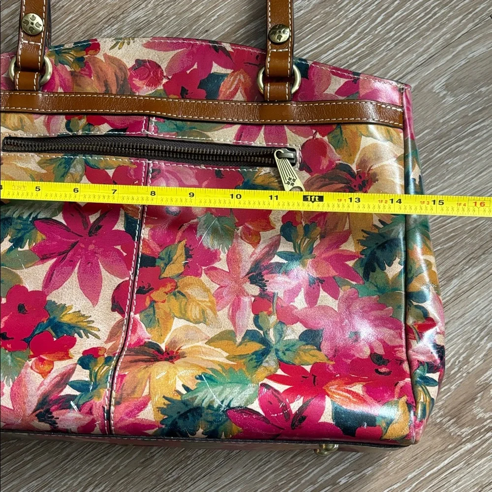 Patricia Nash Spring Multi Poppy Tote, pink floral pattern - Picture 15 of 17